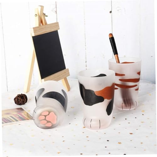 Tasse patte de chat 300 ml en verre borosilicate résistant à la chaleur - 7