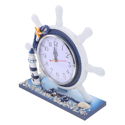Reloj de Escritorio Silencioso Happyyami para Decorar Mesas de Salón y Despachos Creativos 2