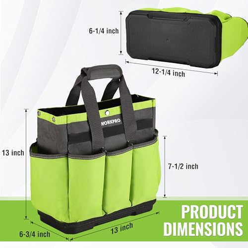 Set de 5 utensilios de jardinería WORKPRO con bolsa miniatura 6