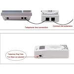 1Pc-White-Telephone-Ringer-Amplifier-Bell-Extra-Loud-TelephonePhone-Ringer-Landline-Phones-Telephones-and-Accessories-Use-Safety-Small-in-Size-and-Light-in-Weight