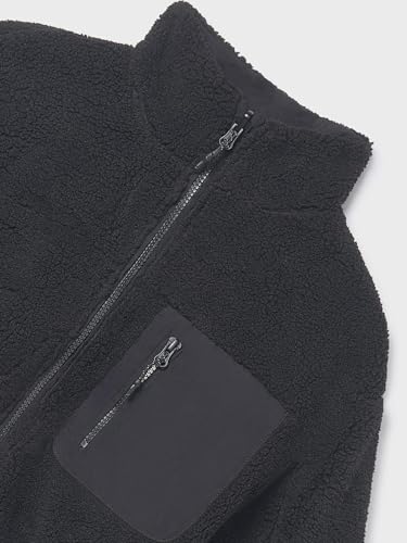 Mayoral Reversible coat for Girls Black3