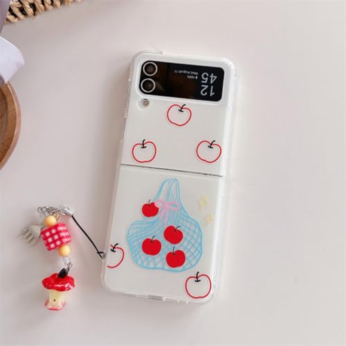 Coque Galaxy Z Flip 3 5G rigide à motif fruits frais