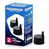 AQUAPHOR City Bottle Filter Pack x 2 | Filters Chlorine & Impurities | Stay Hydrated On the Go!