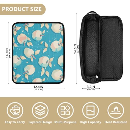 Organizador 2 en 1 para herramientas de cabello turquesa miniatura 4