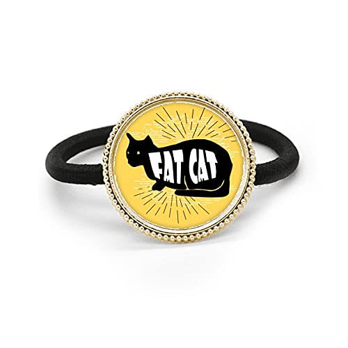 Bandeau élastique cheveux chat noir pour coiffure bureau et soirée moderne