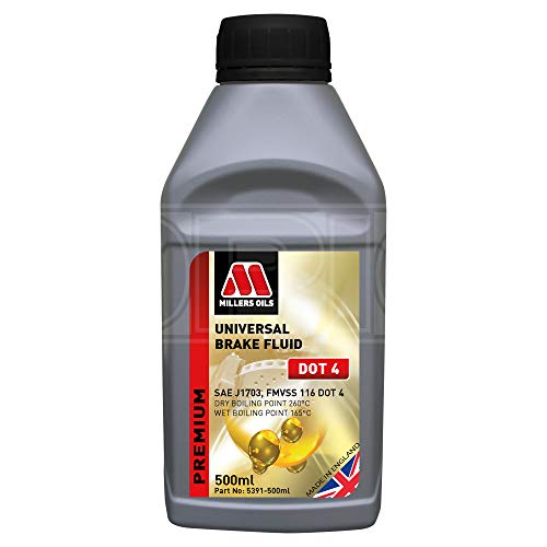 Millers Oils Universal Brake Fluid - DOT 4-500ml