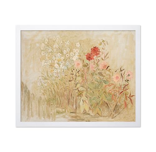 Monem Art Vintage Botanical Poster - Retro Floral Print -