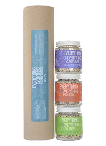 Everything on Everything Bagel Seasoning Gift Set - 3 Flavors: Dill, Spicy, & Classic