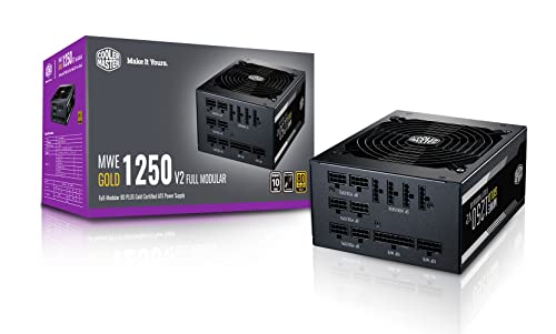 PC電源ユニット Cooler Master1250W 80PLUS GOLD Amazon | Cooler Master MWE Gold V2 FM 1250W ATX3.0 White
