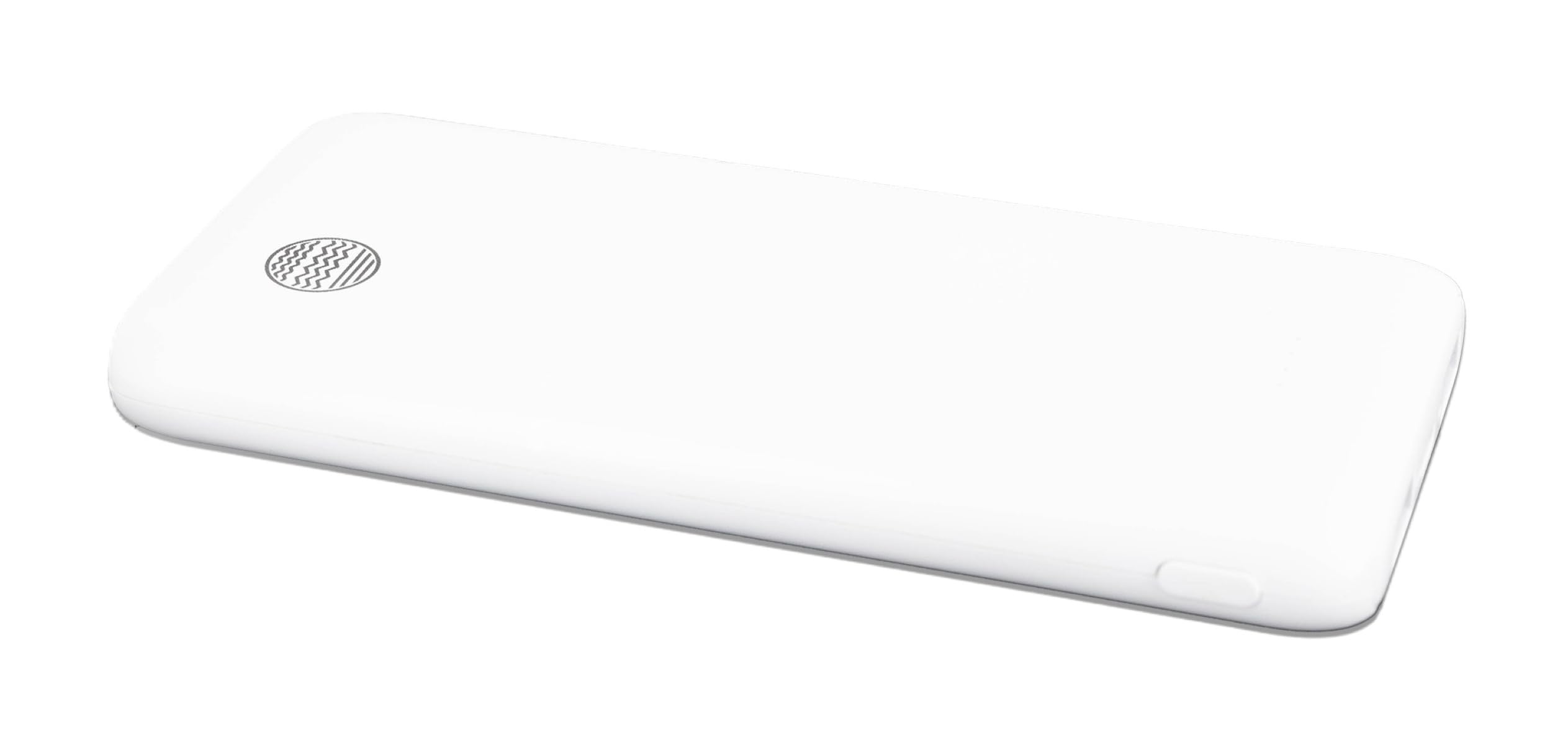 Our Pure Planet 10,000mAh Power Bank - White - Dual USB Fast Charging