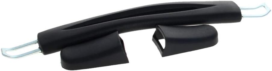 Luggage Handle Strap,Pull Strap,2Pcs Plastic Pull Handle Side Holder for Luggage Trunk Suitcase Black RB-015B 211x25x20mm