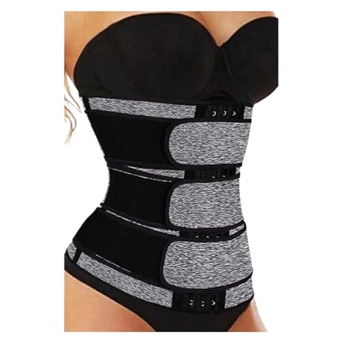 CWCQGH Faja Lumbar, Soporte para la Espalda, Faja Reductora, Faja Moldeadora de Cintura, Control de Abdomen, Adelgazante, Quema Grasa,G-3XL