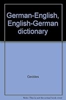 German-English Dictionary 1855349671 Book Cover