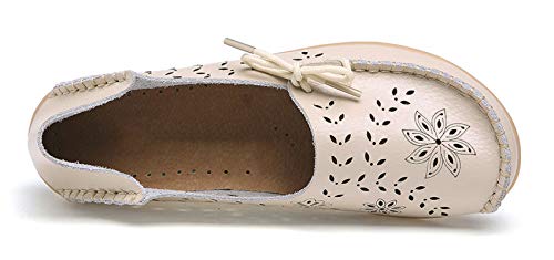 Image of VenusCelia Women's Breathable Comfort Walking Office Flat Loafer