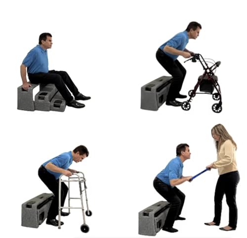 The ResQUp Fall Recovery and Mobility Aid: Self Help for Wheelchair Users, Patient Lift and Transfer Assistance, Get Up from Floor to Sit/Stand, Made in USA, FDA Listed Medical Device (Graystone) - Thumbnail 5