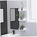 Alipis 1Pc Bathroom Storage Mounted Soap and Shampoo Organizer Shelf Easy Install for Bathroom and Kitchen No Tools Required Versatile Use Smooth Surfaces