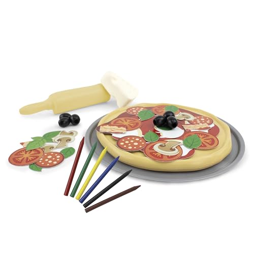Chicos - My First Pizza de la Mamma | Kit Pizza Jouet à Créer et Décorer | 3 à 7 Ans (83023)