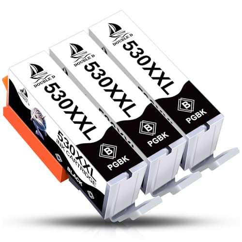 PGI-530 cartouches anti-panne d'encre noire 530XXL pour Canon TS8750 TS8751