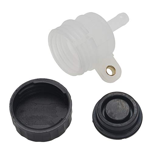 Osbun Motorcycle Universal Master Cylinder Fluid Oil Reservoir Rear Brake Clutch Tank Compatible With Honda Yamaha Kawasaki Suzuki #TOP5