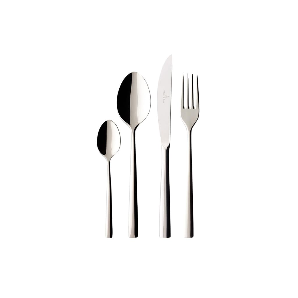 Amazon | Villeroy and Boch Piemont カトラリー4点セット | Villeroy 