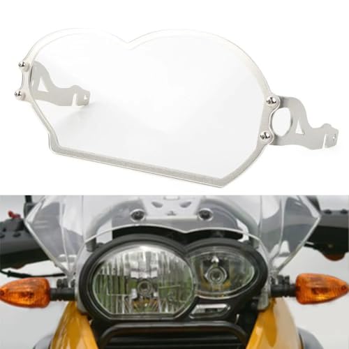 Cache phare de moto transparent avec support pour BMW R1200 GS 2005-2012 - 3