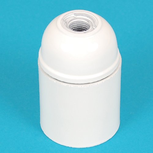 Douille en résine thermodurcissable E27 lisse noire Cover