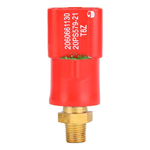 Distribution Valve Pressure Switch Hydraulic Sensor 206-06-61130 08073-20505 for Komatsu Excavator PC200-7, Pressure Switch Sensor Replacement Red