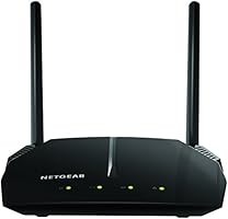 NETGEAR WiFi Router (R6120) - AC1200 Dual Band Wireless Speed (up to 1200 Mbps) | Up to 1200 sq ft Coverage &amp; 20 Devices | 4 x 10/100 Fast Ethernet and 1 x 2.0 USB ports