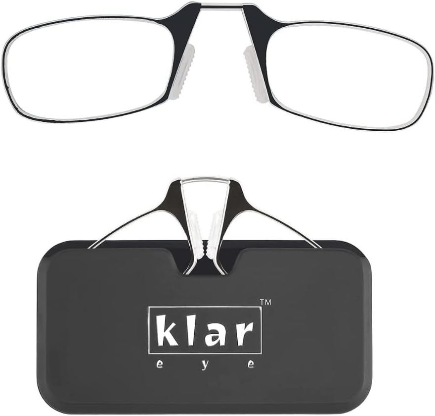 klar Eye Quik Smartphone Reading Glasses With Scratch Resistant or Scratch Proof Blue Block Glasses For Men and Women Mobile and Computer reading glasses Powers from +1 to +3