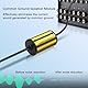 PNGKNYOCN Car Stereo Rauschunterdrücker, 15A RCA Stereo 2 Kanal Ground Loop Noise Suppressor für Car Audio Home Stereo