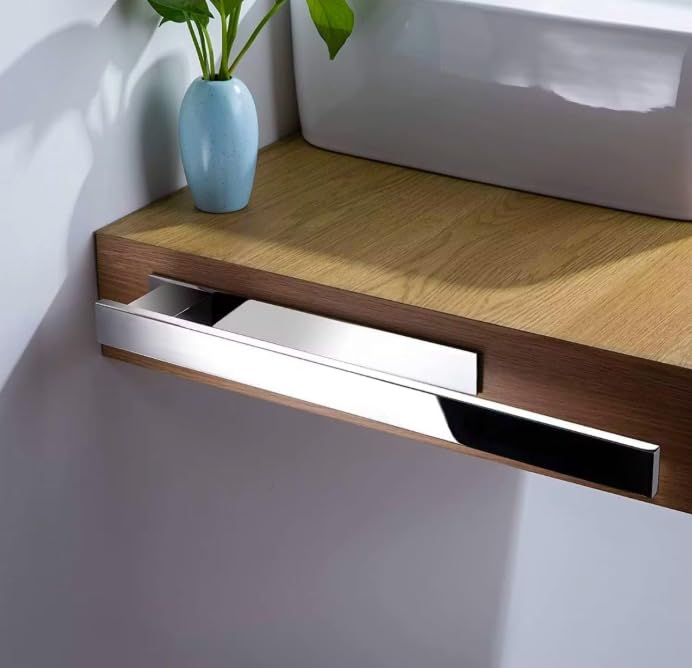 MENZZA® Toalleros De Baño Sin Taladro I Acero Inoxidable I Toallero Adhesivo De Pared para Baño Sin Taladro I 40 cm I Accesorios de Baño Sin Taladro.