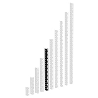 Adam Hall 19\ Parts 61535 B 10 Befestigungsschiene 10 HE