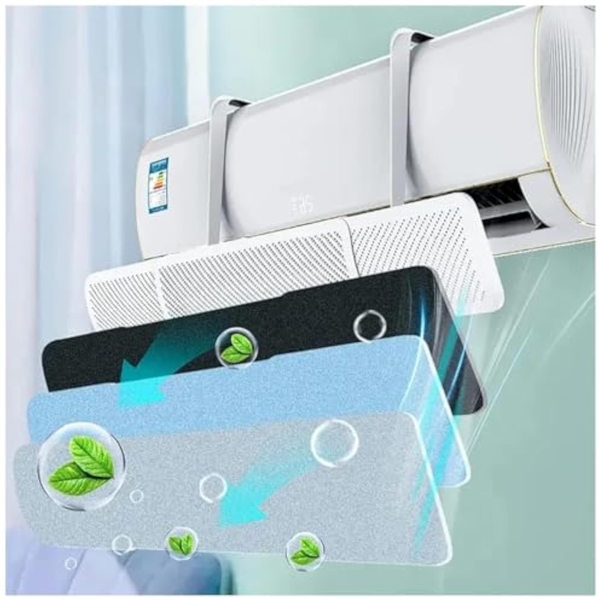 Adjustable Wall Hanging Air Conditioning Wind Deflector