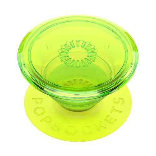Popsockets Premium Gen2 Neon Glow Blazing Lime Transparente