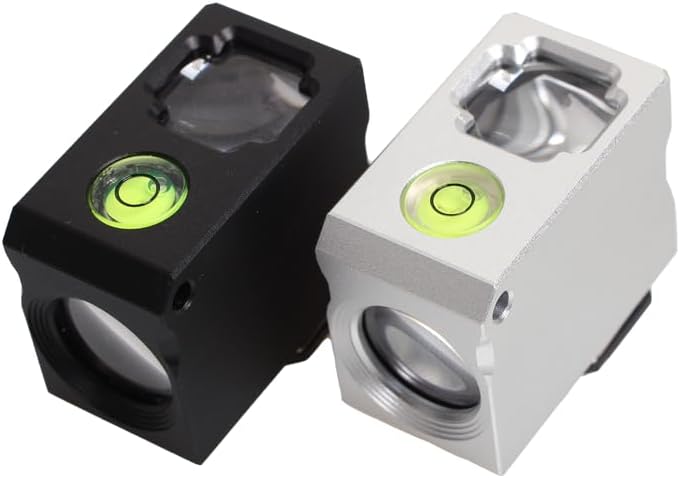 Universal Camera Metal Viewfinder, Waist-Level, Hot/Cold Shoe Interface, Film Camera Compatible (Metallic Black) image 8