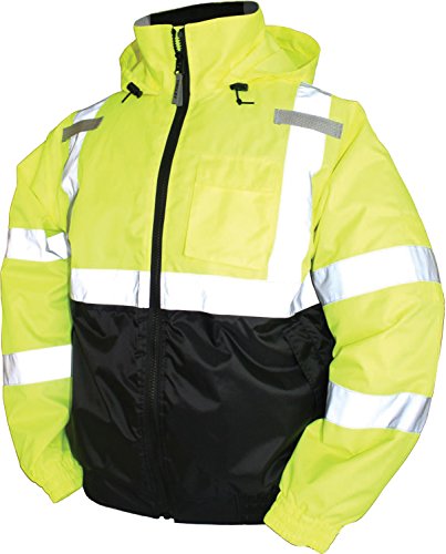 TINGLEY Rubber Corp.-Bomber Ii High Visibility Waterproof Jacket- Lime Green XL