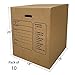 Uboxes Moving Boxes with Handles, 10 Premium Large, 18 x 18 x 24, Brown, BOXINDSLAR10