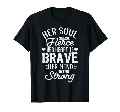 Soul Fierce Heart Brave Mind Strong Girls Hustle Christmas T-Shirt