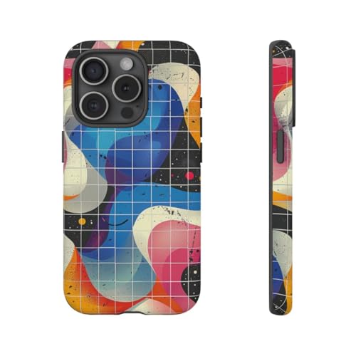 Coque iPhone 15 Pro vagues colorées pour sublimer vos looks