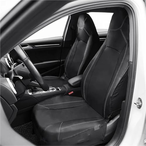 Housses de siège auto universelles en cuir imperméable pour ensemble complet de voiture - 3