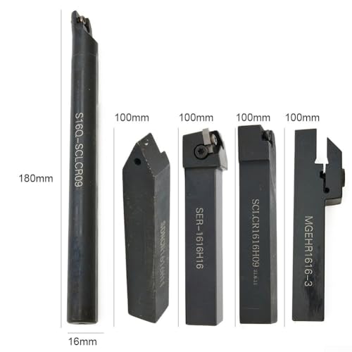 Kit porta herramientas para torno con mango de 16mm miniatura 2