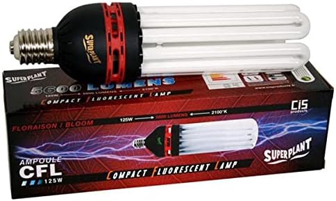 NEW BULB CFL SUPERPLANT V2 125W FLOWERING 2100K