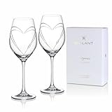 Photo Gallery brilant heart in heart in heart - set di 2 bicchieri da vino da champagne Photo Gallery brilant heart in heart in heart - set di 2 bicchieri da vino da champagne