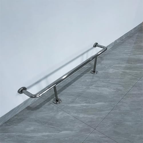 Barre repose-pieds sous comptoir 220 cm pour soulager le dos sur îlot de cuisine