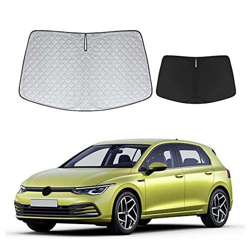 Pare soleil voiture blocage UV total écran thermique pour VW Golf MK8
