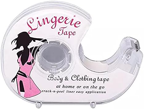 Generic Cinta invisible de doble cara para el pecho del pecho del cuerpo de la moda de la lencería con dispensador