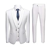 Slim Fit Smokingjacke mit Reverskragen und ein Knopf Verschluss
