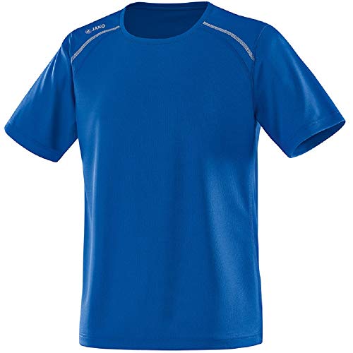 JAKO T-Shirt Run - Camiseta de Running para niña, Color Azul, Talla S