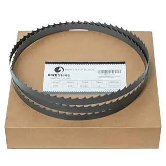 Dark Stone DS23429 Carbide-Tipped Band Saw Blade 136-1/2 Inch Length x 1.378 Inch Width 2 TPI for Tough resaw