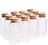 Die kleine glasflaschen mit korken ist aus hochwertigem Glas gefertigt,sauber und transparent,klein und exquisit.